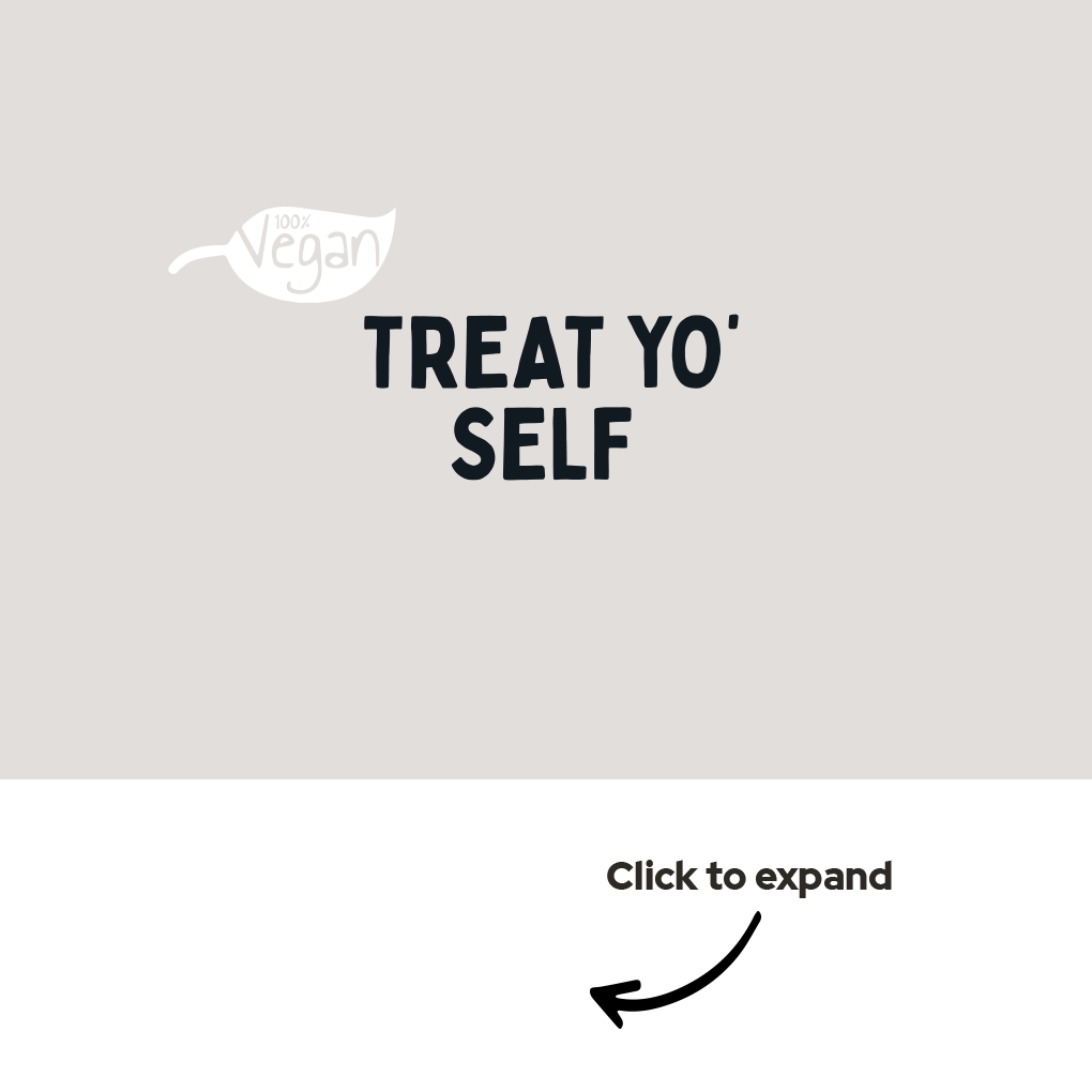 treat yo’ self-title image Treat Yo' Self Foods background logo image